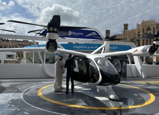 जगातील पहिली एअर टॅक्सी दुबईत